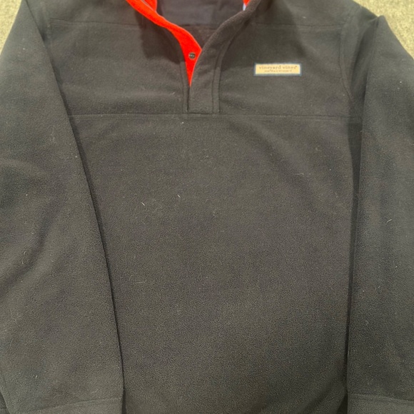 vineyard vines Harbor Fleece Shep Golf Pullover - Picture 4 of 6